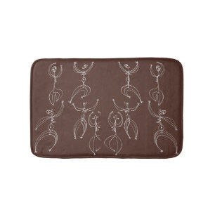 interpretive dance bath mat