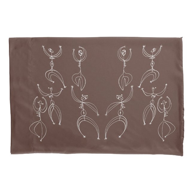 interpretive dance pillowcase (Front-Left)