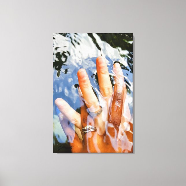 Interracial Canvas Print (Front)