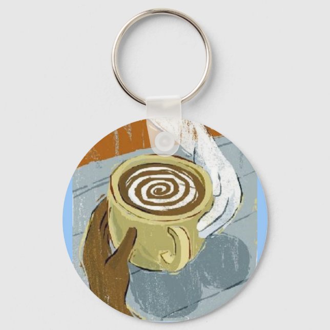 interracial-dating key ring (Front)