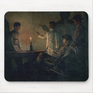 Interrogation of a deserter mouse pad