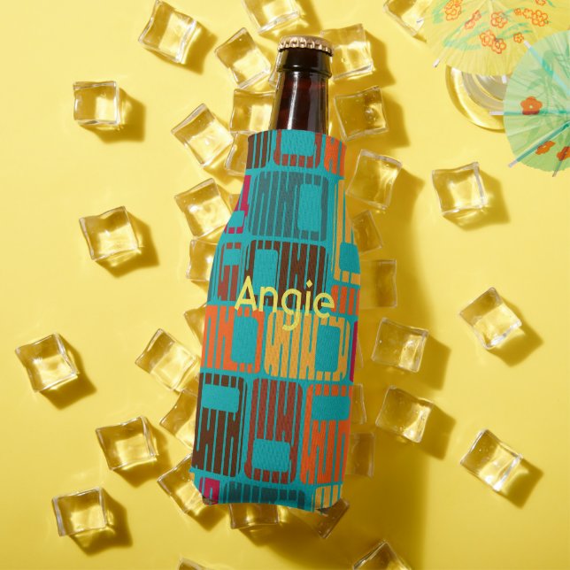 Interrupted Rectangles  Bottle Cooler (In Situ Summer)