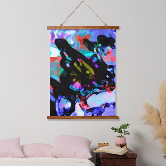 Interruption: Industry's Unnatural Progression Hanging Tapestry (Bedroom)