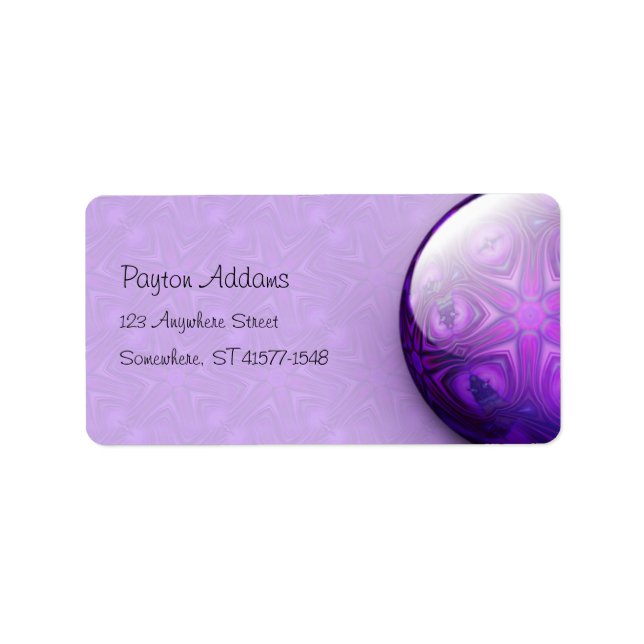 Intersect Jewel - Address Label (Front)