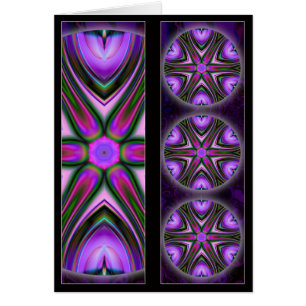 Intersect Mandala BookMark Card