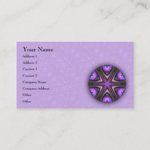 Intersect Mandala Business Card