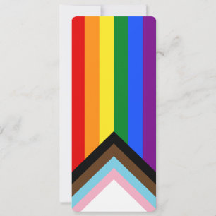 Intersection Gay Pride Rainbow Flag Bookmark