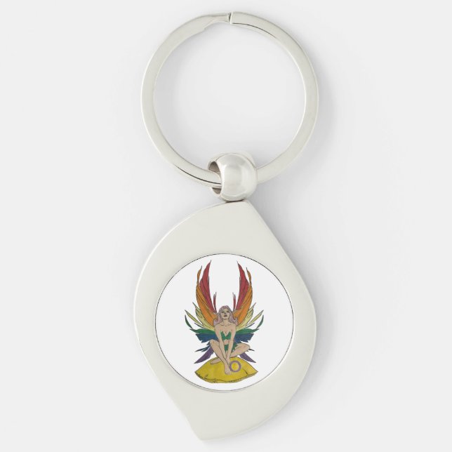 Intersex Faerie Key Ring (Front)