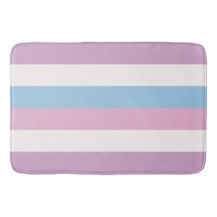 Intersex Flag Large Bath Mat