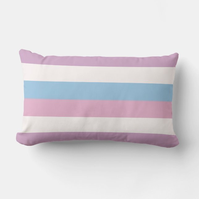 Intersex Flag Lumbar Cushion (Front)