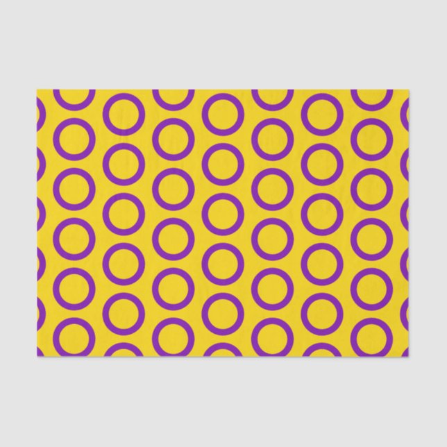 Intersex Flag Tissue Paper (Front)