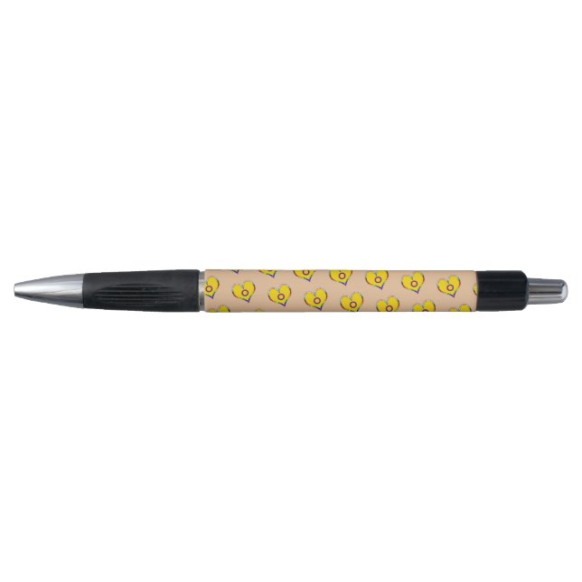 Intersex Heart Pattern Pen (Front)
