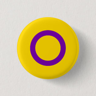 Intersex Pride Flag 3 Cm Round Badge