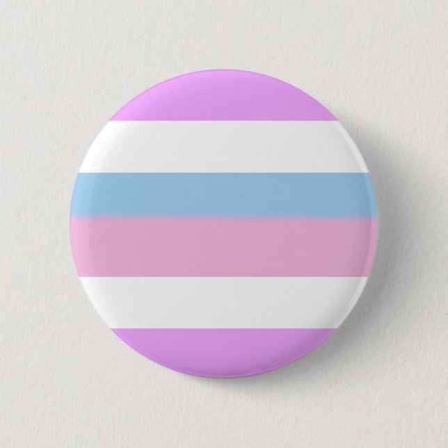 Intersex Pride Flag 6 Cm Round Badge (Front)