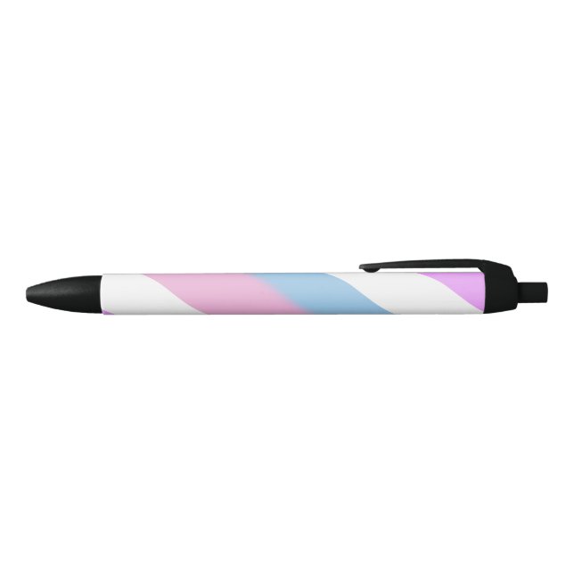 Intersex Pride Flag Blue Ink Pen (Top)