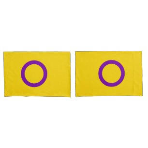 Intersex Pride Flag Pillowcase