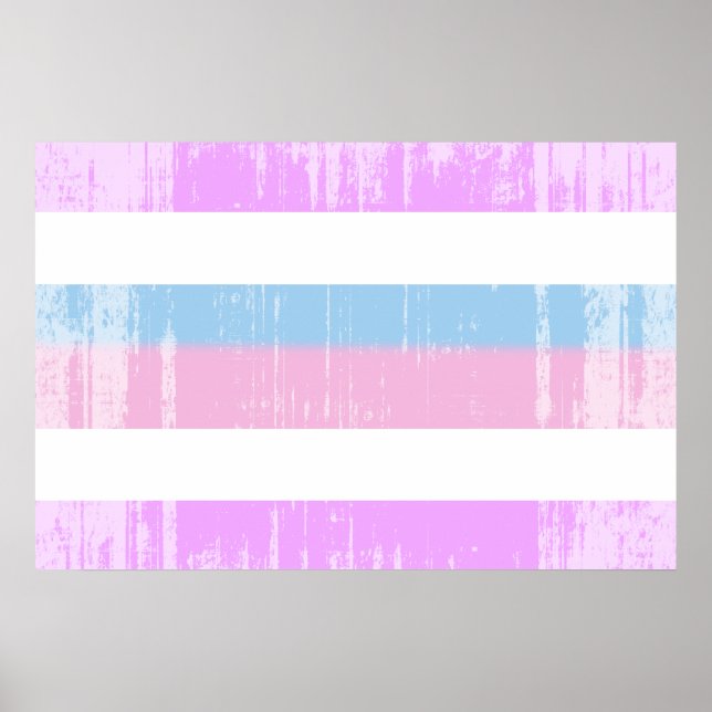 Intersex Pride Flag Poster (Front)