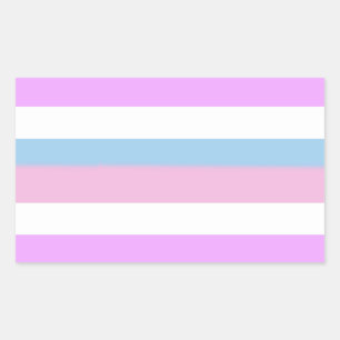 Intersex Pride Flag Rectangular Sticker
