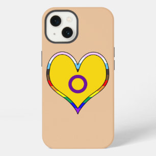 Intersex Pride Heart Case-Mate iPhone Case