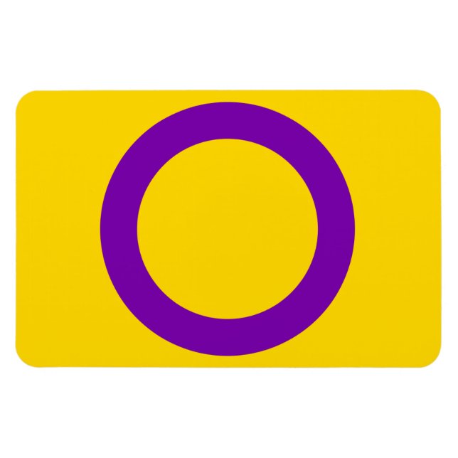 Intersex Pride Magnet (Horizontal)