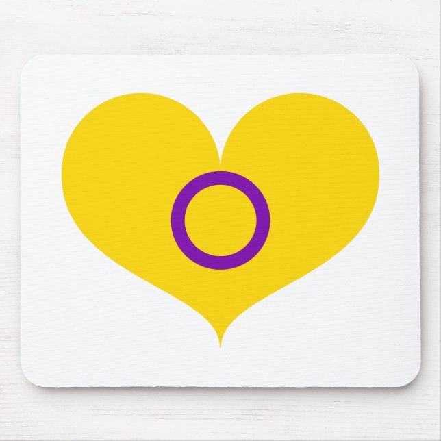 Intersex Pride Mouse Pad (Front)
