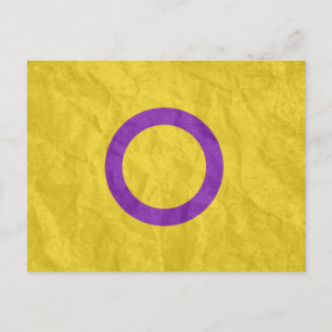 INTERSEX PRIDE POSTCARD