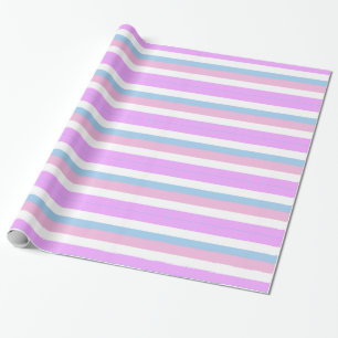 INTERSEX PRIDE STRIPES DESIGN -.png Wrapping Paper