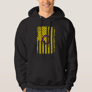 Intersex Pride Us American Flag Love Wins Lgbt Pri Hoodie