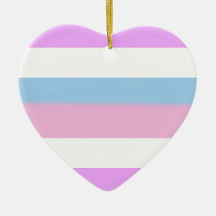 INTERSEXED PRIDE CERAMIC ORNAMENT