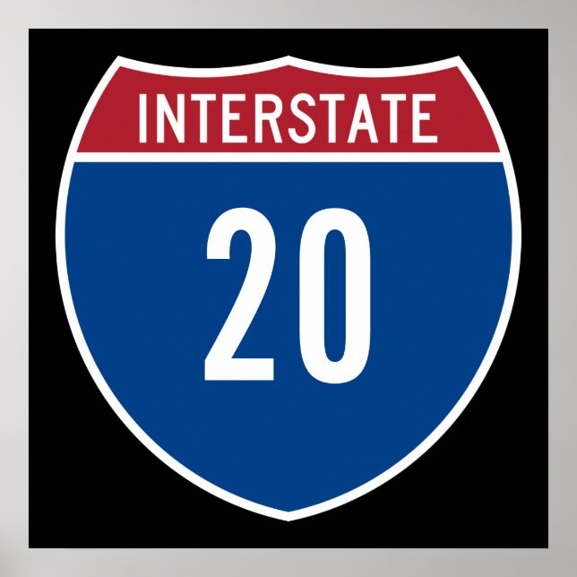 Interstate 20 poster (Front)
