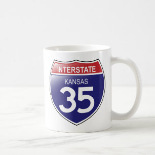 Interstate 35 in Kansas Mug
