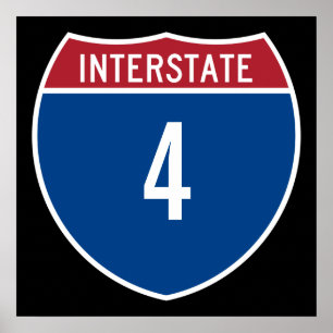 Interstate 4 poster