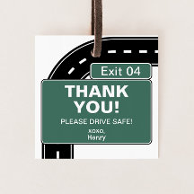 Interstate Birthday Favour Tag