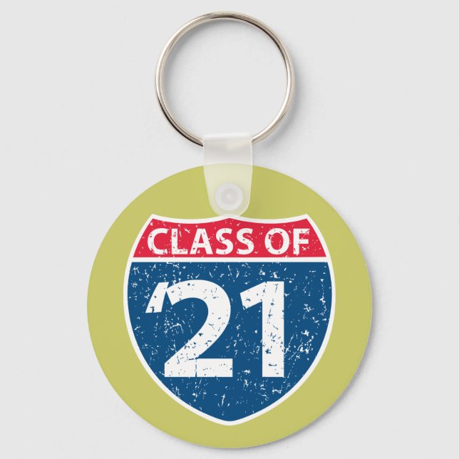 Interstate Class of '21 Keychain (Front)