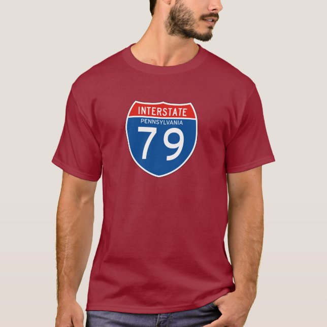 Interstate Sign 79 - Pennsylvania T-Shirt (Front)