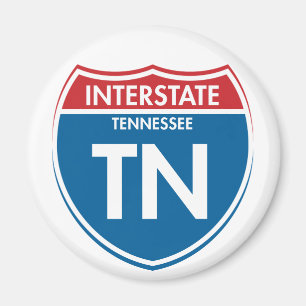 Interstate Tennessee TN Magnet