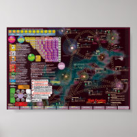 Interstellar Poster-Map, 2nd Edition High Frontier