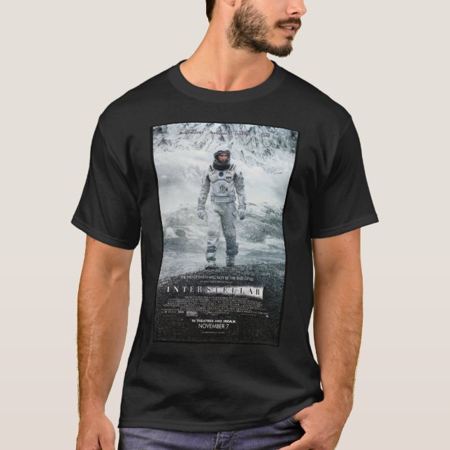 INTERSTELLAR Poster T-Shirt (Front)