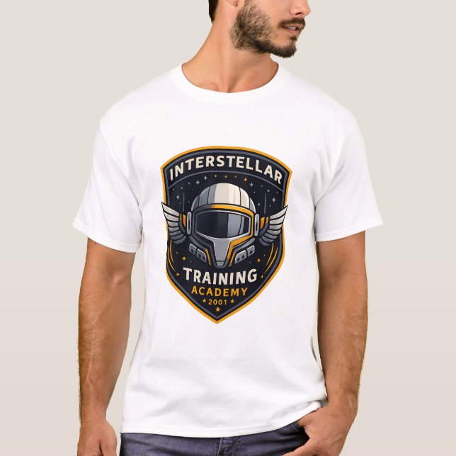 Interstellar Training Academy Men’s T-Shirt (Front)
