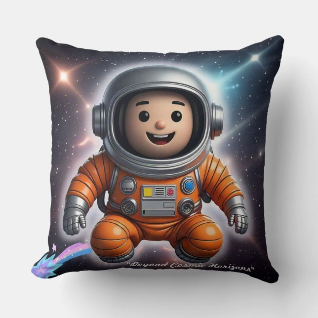 "Interstellar Travel" Cushion (Front)