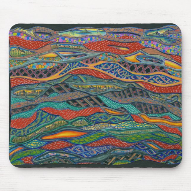 Intertwined ONE Mouse Pad (Front)