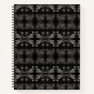 Intertwining Rose Petals Muted Notebook
