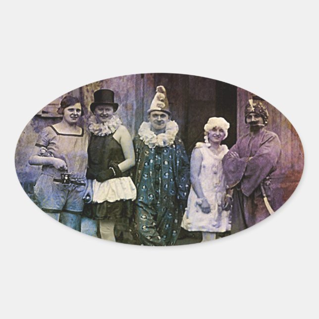 Interval at the Circus Oval Sticker (Front)