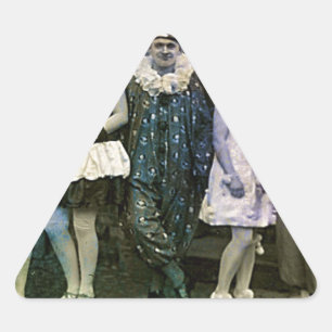 Interval at the Circus Triangle Sticker