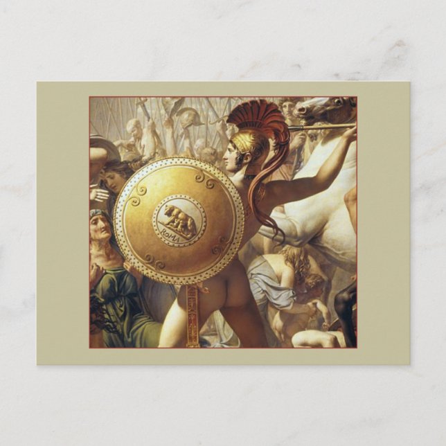 Intervention Sabine Women by David Postcard (Front)