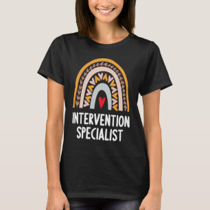 Intervention Specialist Crew Back To School Apprec T-Shirt
