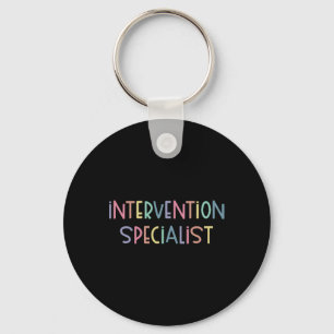 Intervention Specialist Teacher Squad Early Interv Key Ring