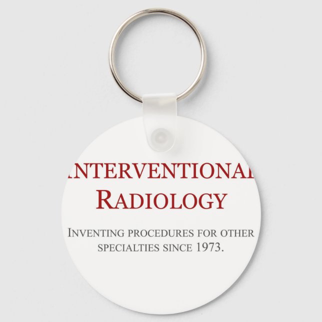 Interventional Radiology Key Ring (Front)