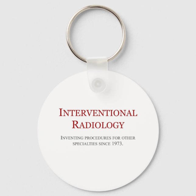 Interventional Radiology Key Ring (Front)