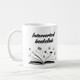 Intervorted bookclub coffee mug